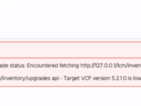 SDDC Manager 5.2.2.0 – “Retrieving available bundles&nbsp;failed”
